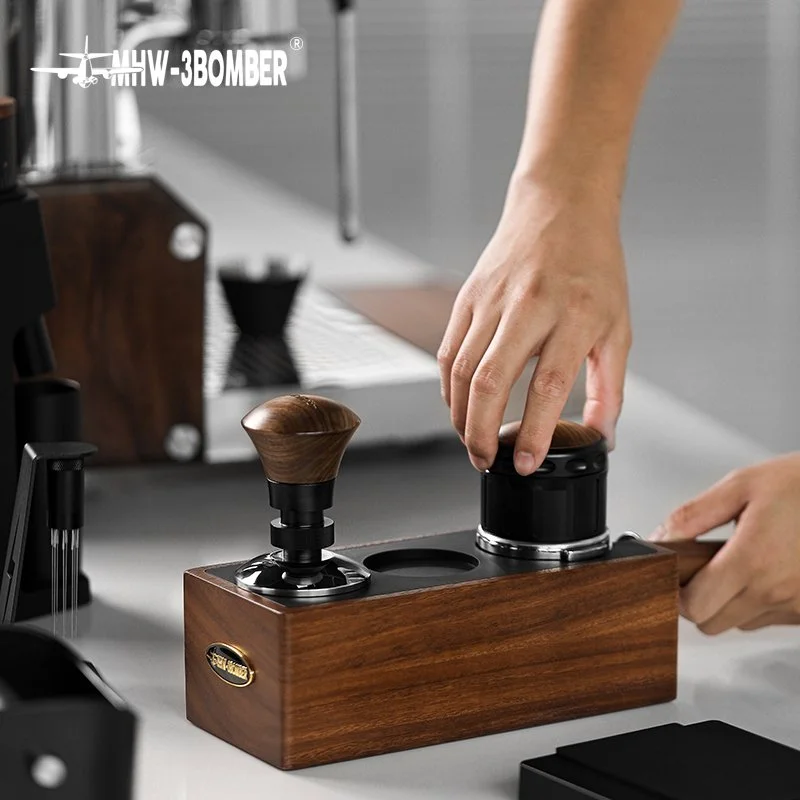 MHW-3BOMBER Wooden Tamper Station — Percolate Coffee & Goods